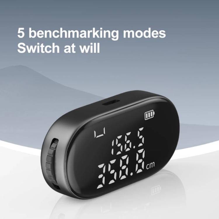 Original Xiaomi Youpin DUKA ATuMan Q2 Règle électronique Mètre ruban numérique portable (noir)