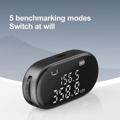 Original Xiaomi Youpin DUKA ATuMan Q2 Règle électronique Mètre ruban numérique portable (noir)