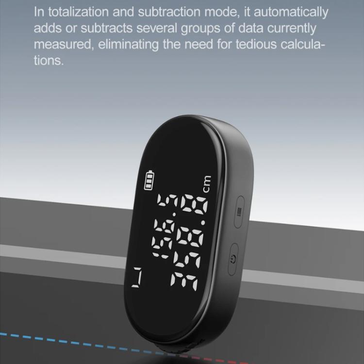 Original Xiaomi Youpin DUKA ATuMan Q2 Règle électronique Mètre ruban numérique portable (noir)