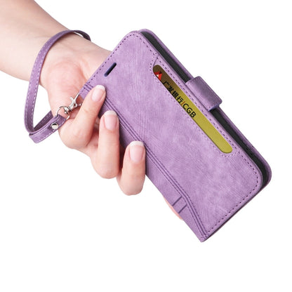 Pour Honor X9a 5G / X40 5G / Magic5 Lite BETOPNICE Étui de Téléphone en Cuir à Double Boucle (Violet)