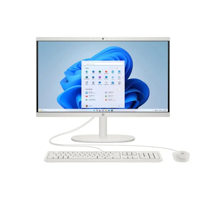 HP 22 -dg0007na 21.45" All in One - Intel® Celeron®, 128GB UFS - White
