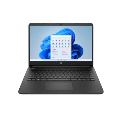 HP Laptop 14s-dq0034na - 14" - Intel Celeron - N4120 - 4 GB RAM - 128 GB SSD + 128 GB SSD