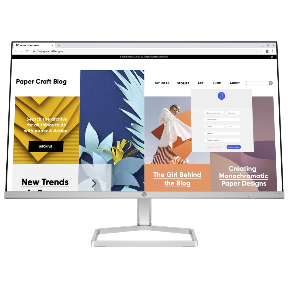 HP SERIES 5 23.8INCH FHD LOW BLUE LIGHT MONITOR