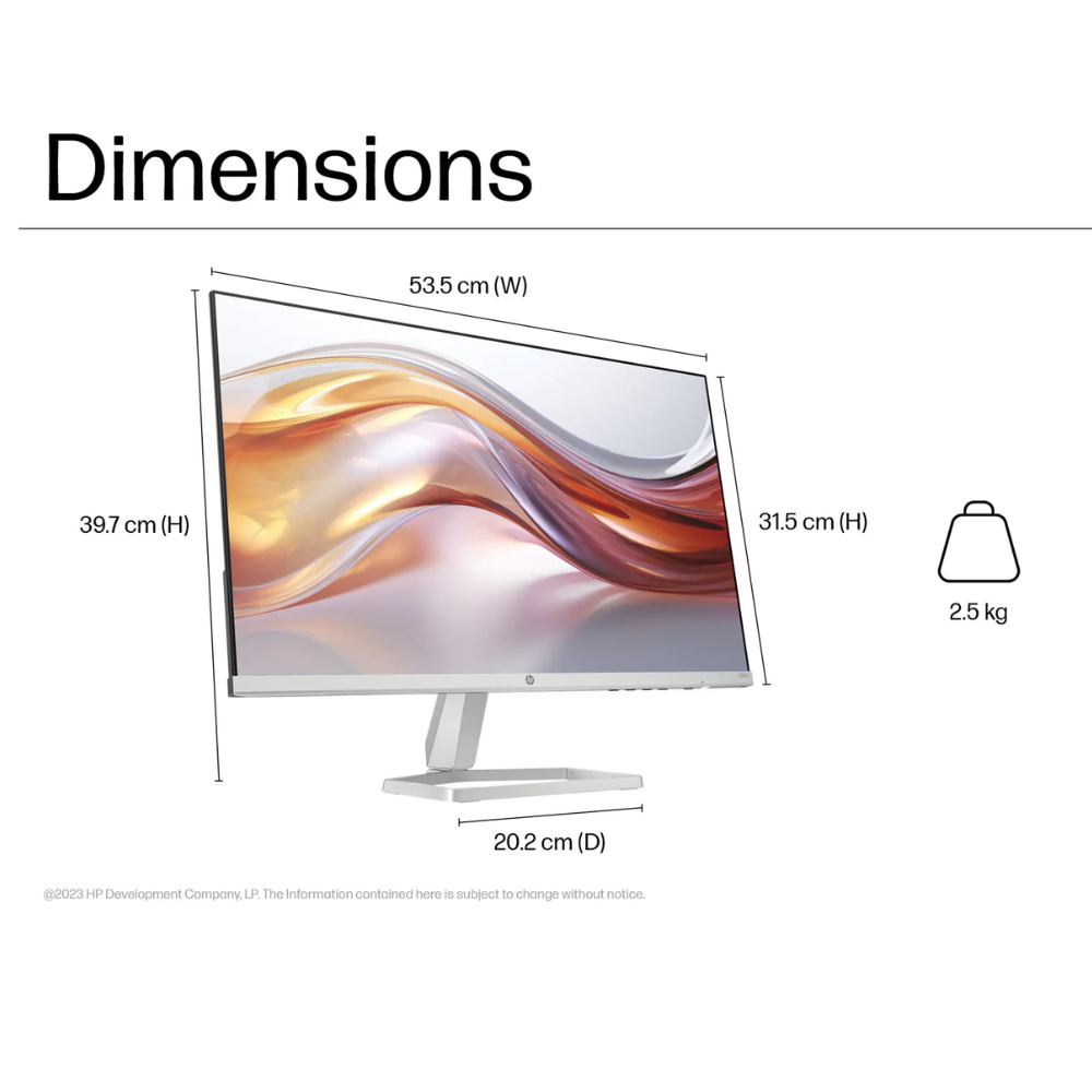 HP SERIES 5 23.8INCH FHD LOW BLUE LIGHT MONITOR