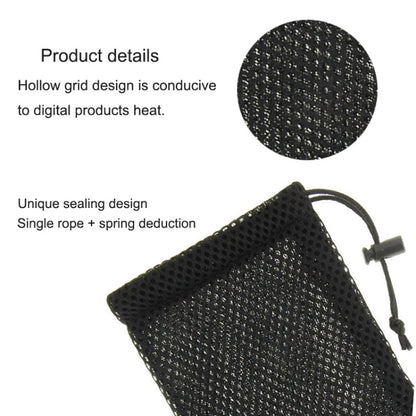[HK Warehouse] HAWEEL Pouch Bag for Smart Phones, Power Bank and other Accessories, Size up to 5.5 inch(Black)