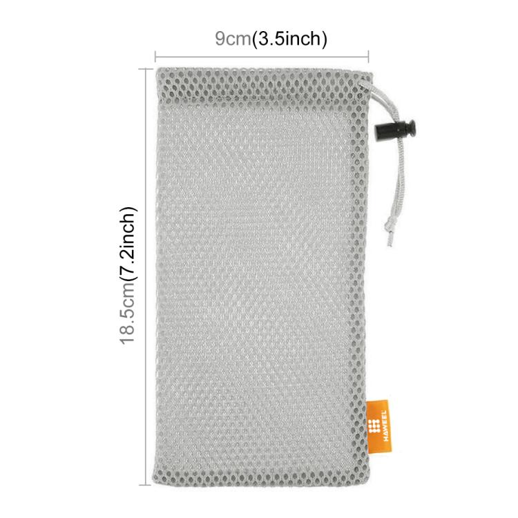 Sacoche HAWEEL pour Smartphones, Batteries externes et autres Accessoires, jusqu'à 5,5 pouces (Gris)