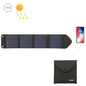 HAWEEL 14W 5V 2.4A Portable Foldable Solar Charger Outdoor Travel Rechargeable Folding Bag with 4 Solar Panels & USB Port, Size: S