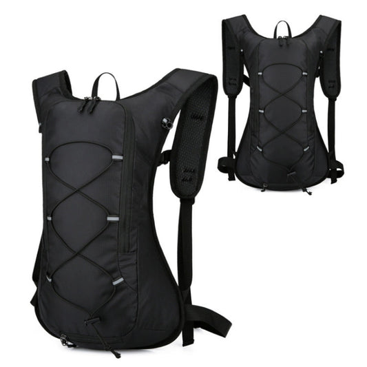 HAWEEL Sac à Dos de Randonnée/Course avec Poche à Eau pour Camping/Vélo (Noir)