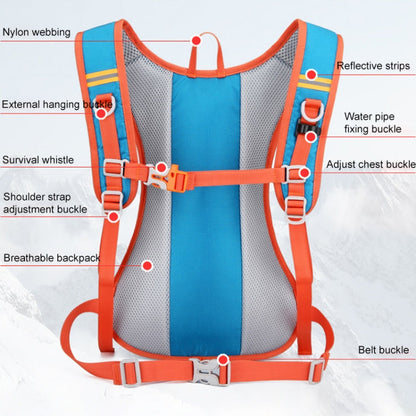 Sac à dos d'hydratation de course pour camping et cyclisme HAWEEL (bleu)