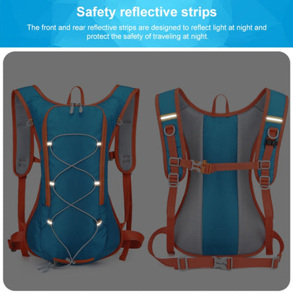Sac à dos d'hydratation de course pour camping et cyclisme HAWEEL (bleu)