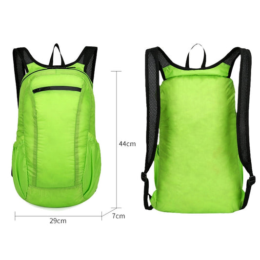 HAWEEL Sac à Dos Pliable Portable Étanche (Noir)