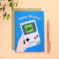 1Up Gameboy Birthday Card