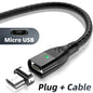 FONKEN Magnetic Cable Type C Magnetic Charge Cable Micro USB Magnet Charger Cable For Xiaomi Samsung Huawei Mobile Phone Cables