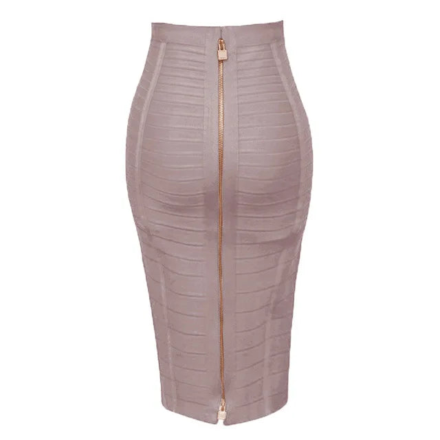 Jupe fourreau élégante pour femme – Taille haute, coupe ajustée, tenue de bureau et de soirée