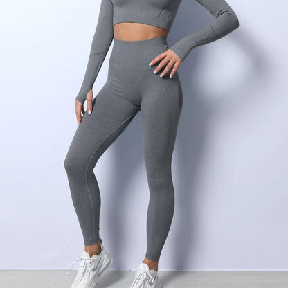 Workout 2 Piece Workout Crop Top Set Clothing Womens Fitness Apparel Sports Set Women Yoga Set Gym Wear
