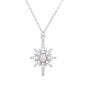 Heidi North Star Birthstone Necklace | 925 Sterling Silver