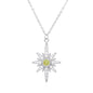 Heidi North Star Birthstone Necklace | 925 Sterling Silver