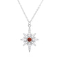 Heidi North Star Birthstone Necklace | 925 Sterling Silver