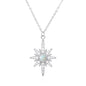 Heidi North Star Birthstone Necklace | 925 Sterling Silver