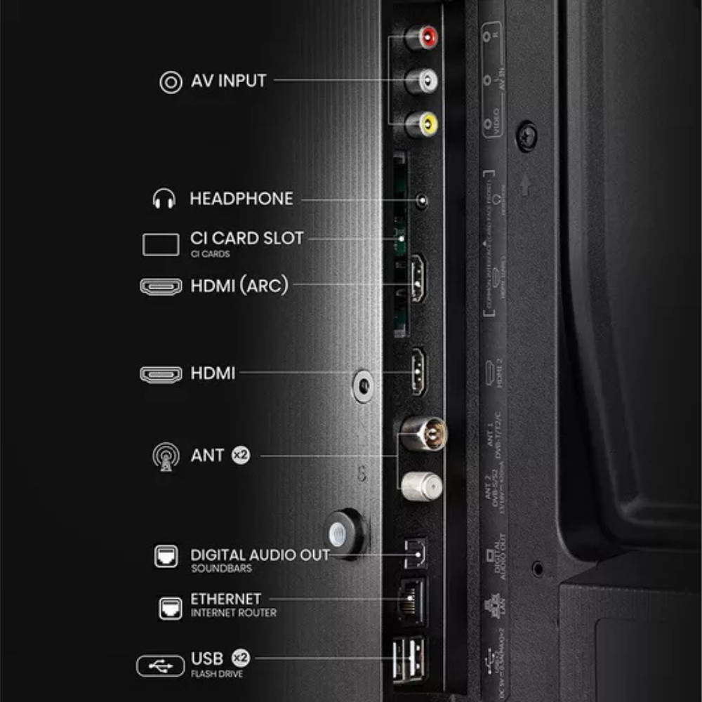 Hisense 40A4NTUK, 40 inch, Full HD, Smart TV