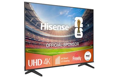 Hisense 55A6QTUK 55 inch 4K Ultra HD HDR LED Smart TV with Freely