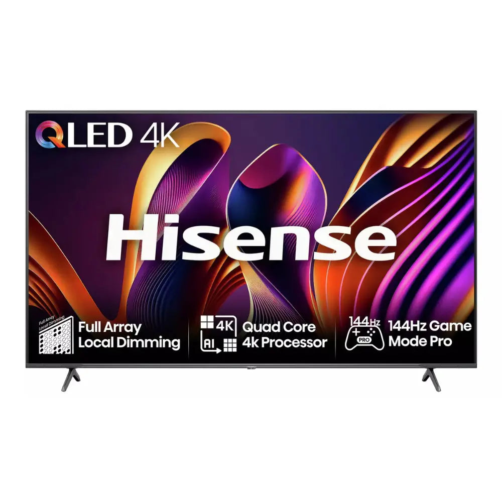 Hisense 55E7NQTUK, 55 inch, Entry QLED, 4K Ultra HD, Smart TV