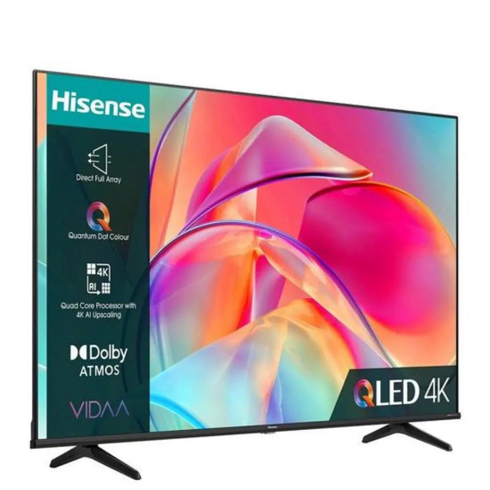 Hisense 65E7KQTUK, 65-inch, QLED, 4K Ultra HD, Smart TV