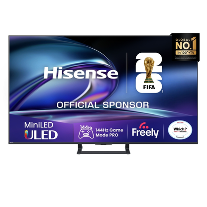 Hisense E8Q 55" 4K ULED Mini LED 144Hz 55E8QTUK