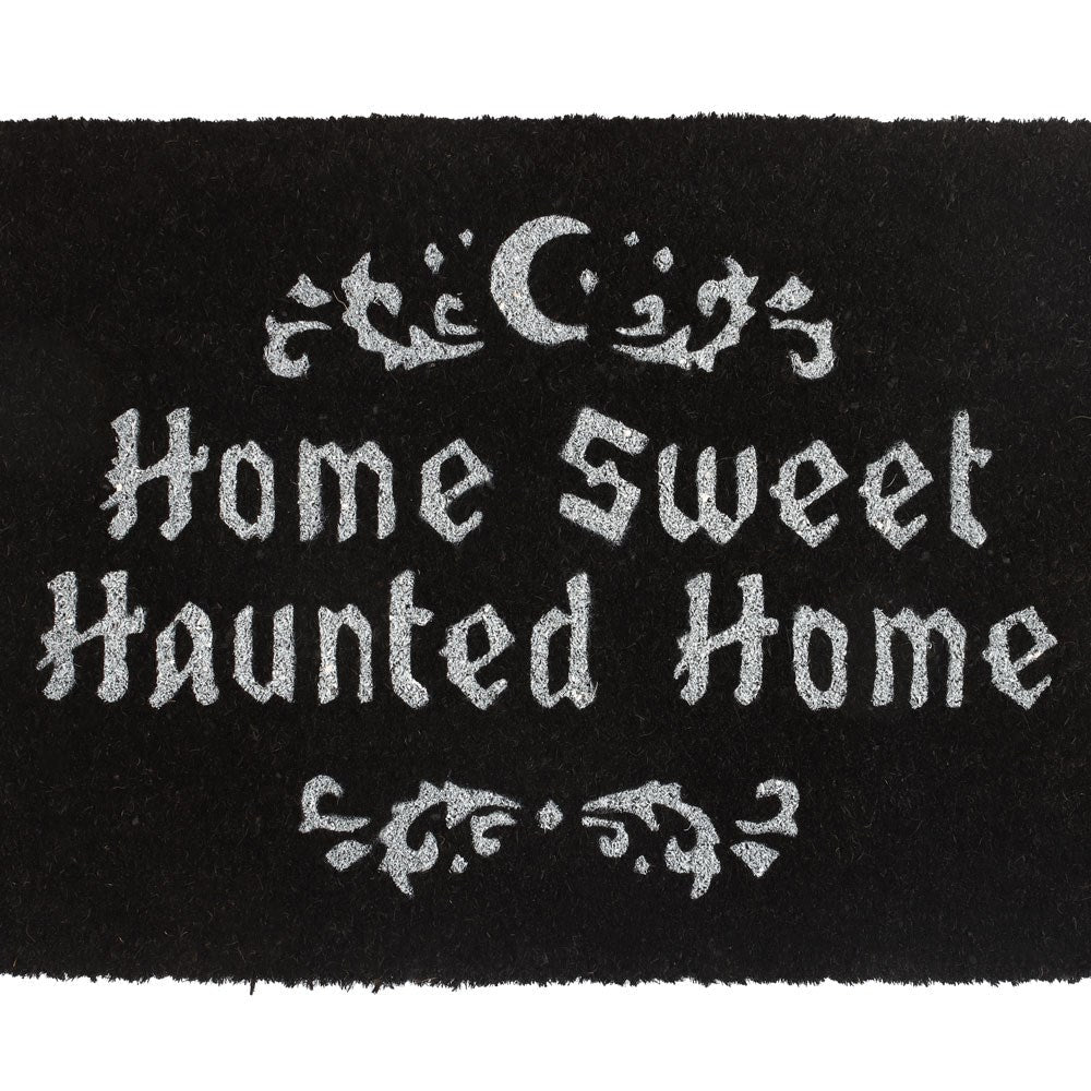 Gothic Gifts Home Sweet Haunted Home Doormat
