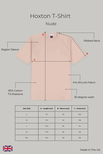 Hoxton T-shirt - Nude