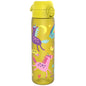 Leak Proof Slim Water Bottle, Recyclon, Yellow Unicorns, 500ml (18oz)