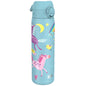 Leak Proof Slim Water Bottle, Stainless Steel, Blue Unicorns, 600ml (20oz)
