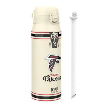 NFL x ION8 Insulated Steel Water Bottle, NFL Falcons, 750ml (24oz)