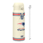 NFL x ION8 Insulated Steel Water Bottle, NFL Patriots, 750ml (24oz)