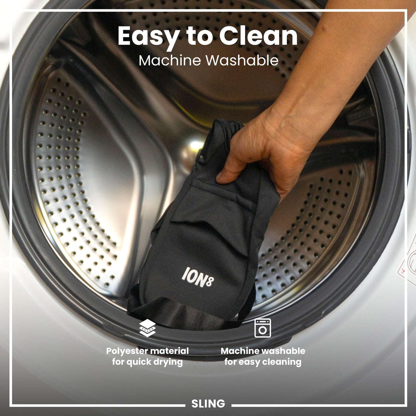 ION8, Sling Bag, Bottle Holder