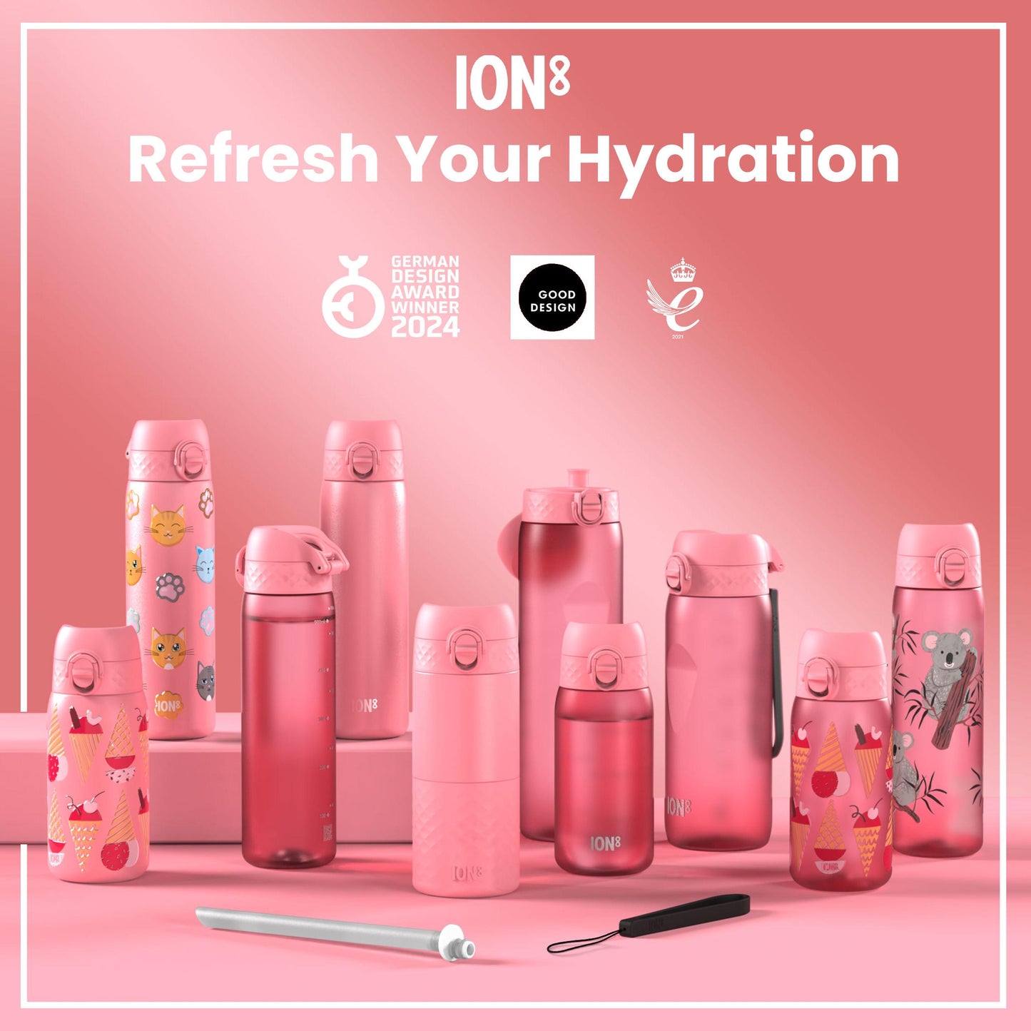 ION8, Sling Bag, Bottle Holder