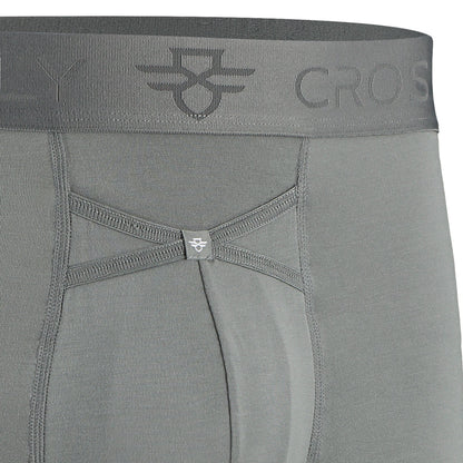 Lot de 3 : boxers homme IKON 15 cm - Anthracite