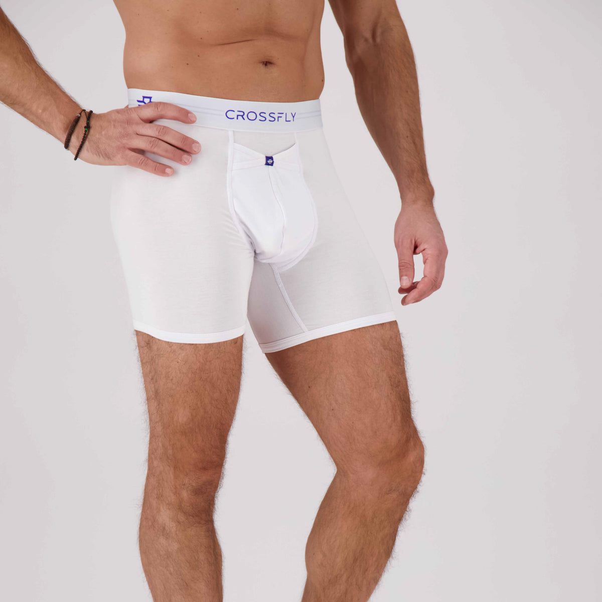 3-pack: IKON X Men's 6" Boxers - White