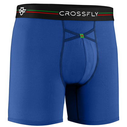IKON X Men's 6" Boxers - Italia Blue Marle