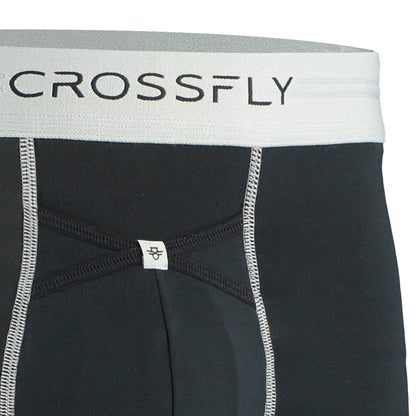 3-Pack: IKON X Men's 3" Trunks - Black/Silver