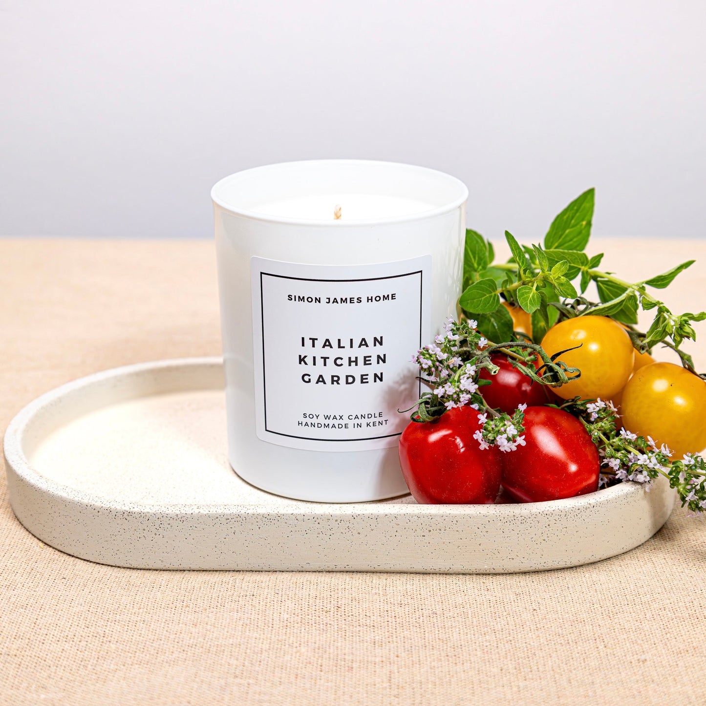 Italian Kitchen Garden Candle - Handmade Soy Wax