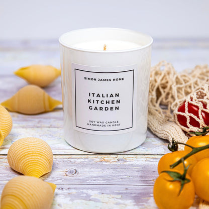 Italian Kitchen Garden Candle - Handmade Soy Wax