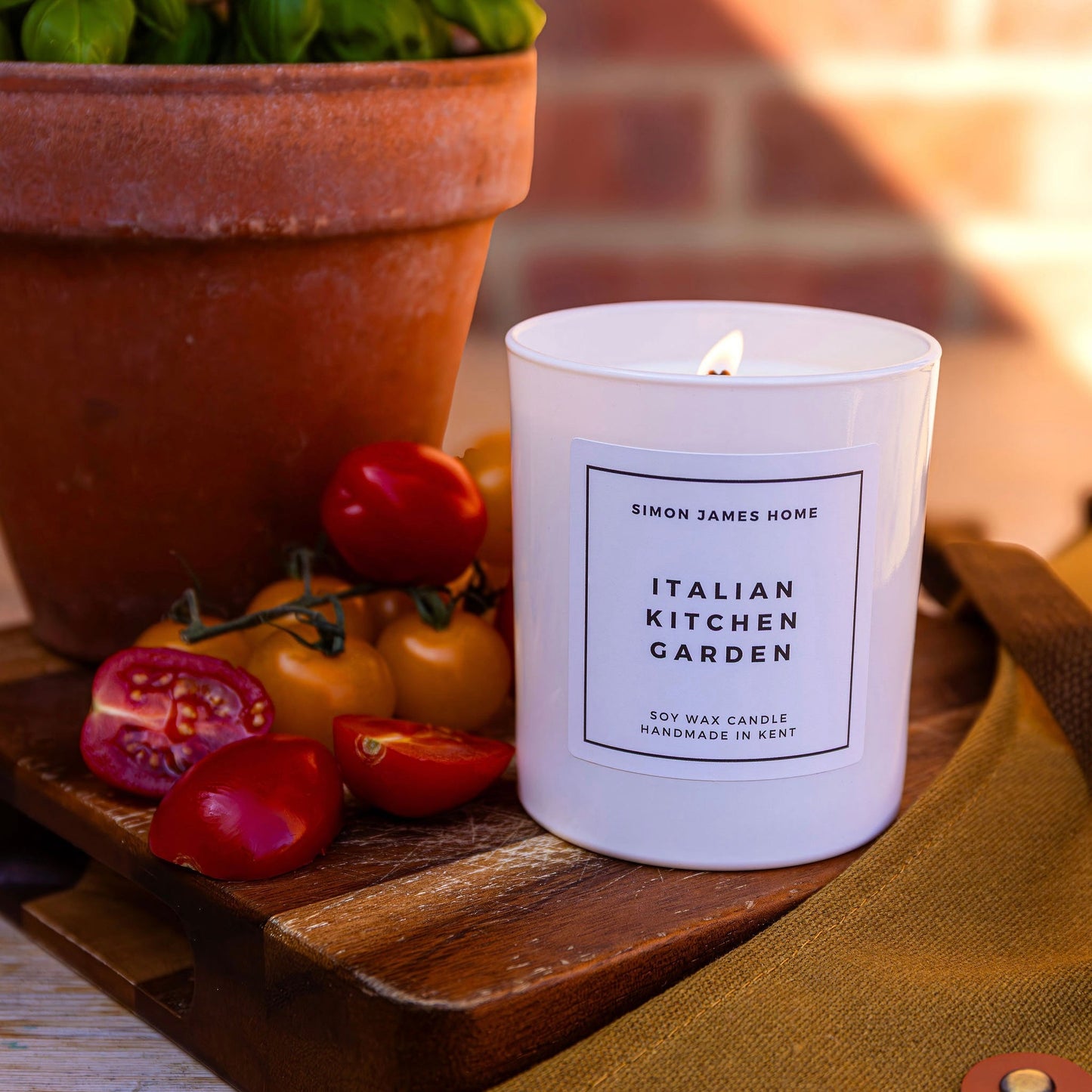 Italian Kitchen Garden Candle - Handmade Soy Wax