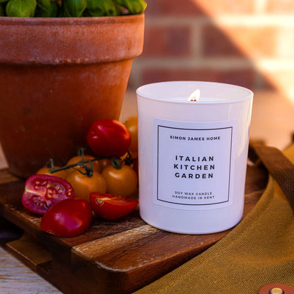 Italian Kitchen Garden Candle - Handmade Soy Wax