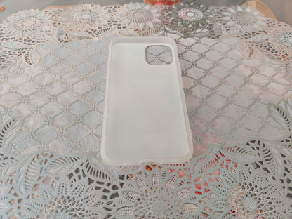 Coque en TPU Motif Géométrique Marbre Corail - Pour iPhone 11