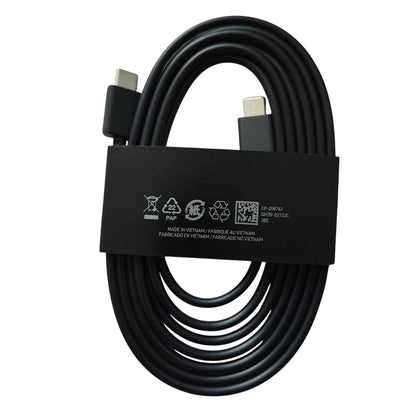 Samsung USB-C to USB-C 3A Black Cable (EP-DW767JBE) - 1.8m