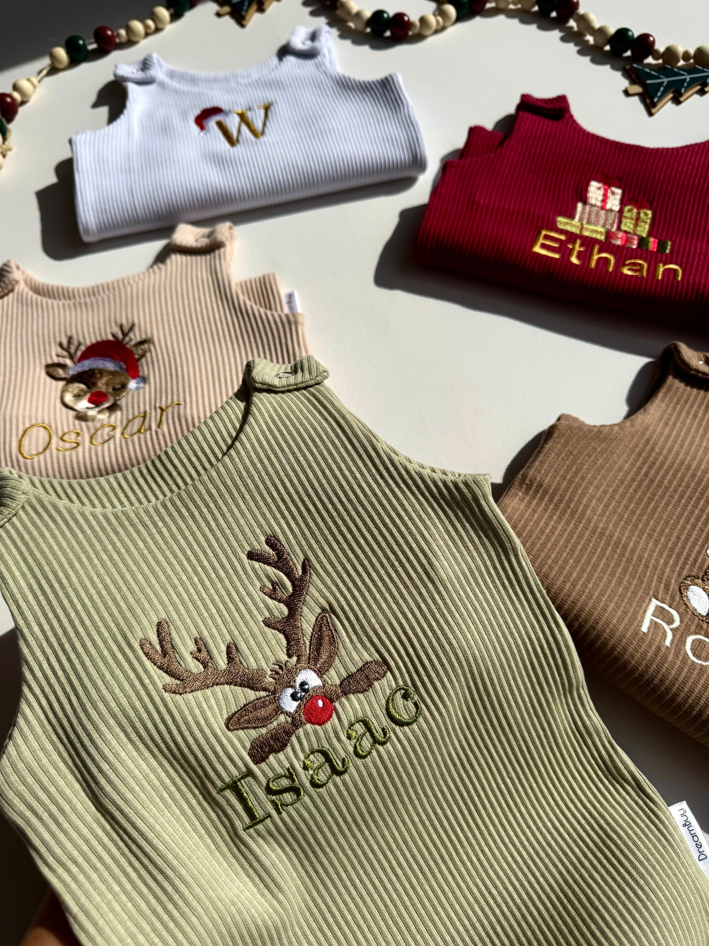 Christmas Reindeer Dungarees