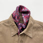 Classic Paisley Silk Scarf - 53cm Hand-rolled Men's Neckerchief