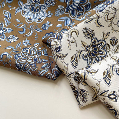 Heritage Patchwork Silk Square Scarf Neckerchief – 53cm for Men
