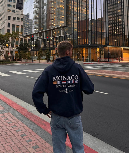 Monaco Heavyweight Hoodie Navy